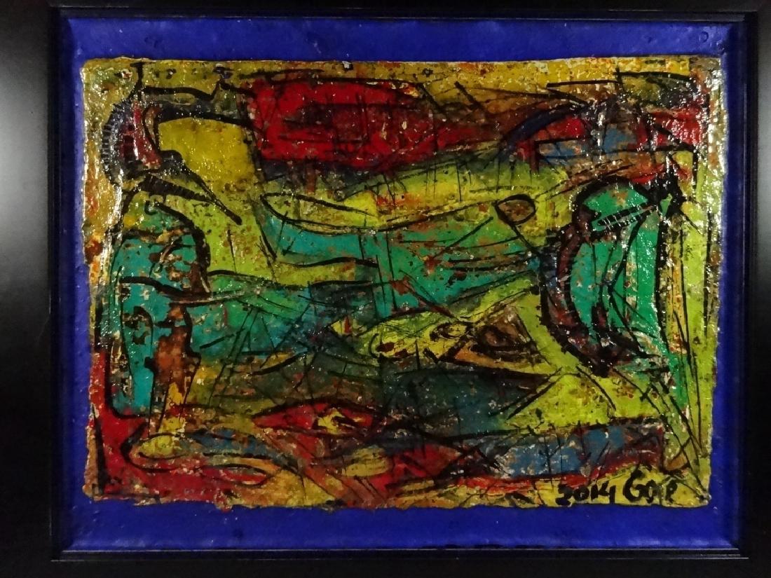 ALEXANDER GORE OIL PAINTING ON LINEN ON BOARD, (1 of 7)