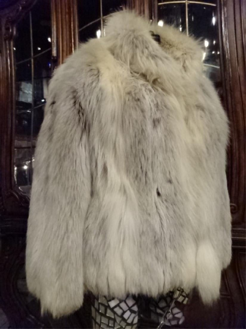 LADIES' WHITE FUR JACKET, VERY GOOD CONDITION, NO (1 of 7)