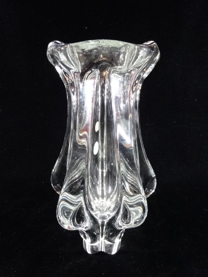BOHEMIAN CRYSTAL VASE, APPROX 10" X 5", SKU5334.19 (1 of 5)