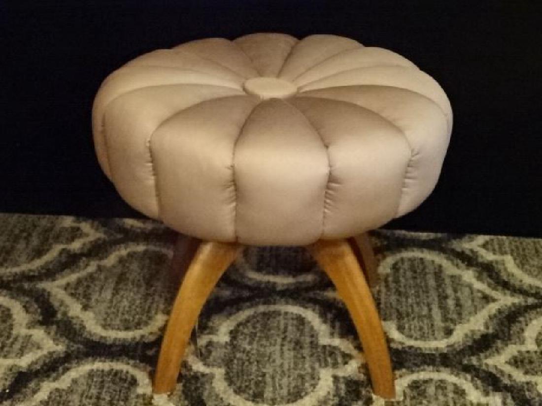 MID CENTURY HEYWOOD WAKEFIELD SWIVEL STOOL, 1950's (1 of 7)