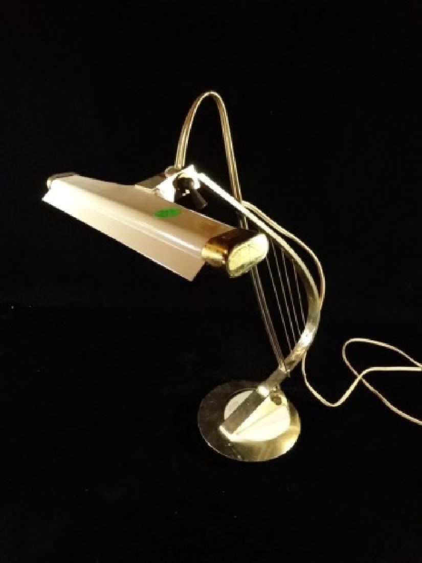 MID CENTURY TABLE LAMP, HARP DESIGN, CANNON PRODUCTS (1 of 4)