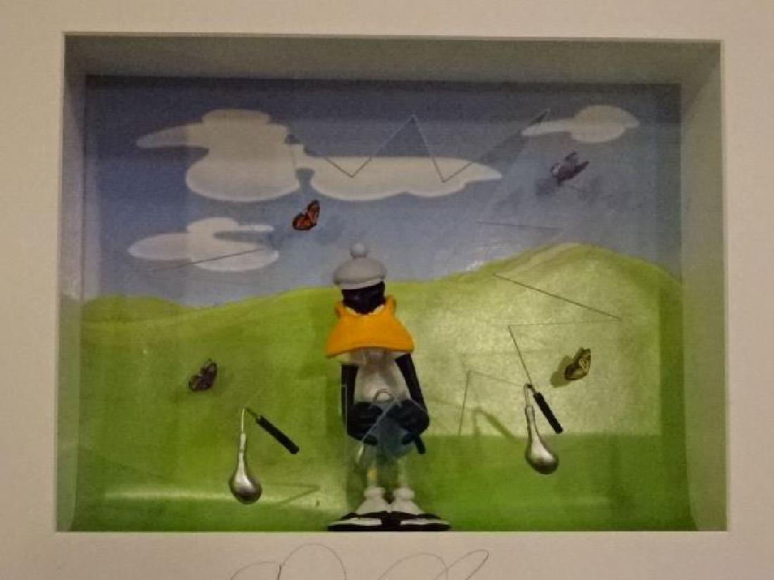 DAVID KRACOV MIXED MEDIA SCULPTURE IN SHADOWBOX, (1 of 7)