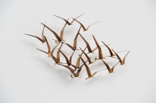 Curtis Jere Birds In Flight Wall Sculpture Signed And May 23 - C Jere Birds Flying Wall Sculpture Curtis Jere Birds In Flight Wall Sculpture Signed And May 23 - C Jere Birds Flying Wall Sculpture