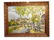 VINTAGE OIL PAINTING ON CANVAS, PARISIAN SEINE RIVER SC