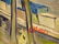 VINTAGE OIL PAINTING ON CANVAS, PARISIAN SEINE RIVER SC - 5