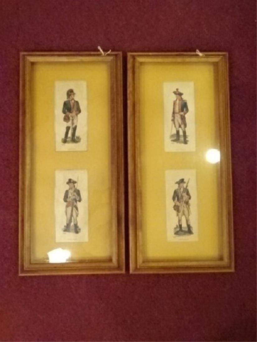 4 Frederick Elmiger Revolutionary War Prints 2 In Each Jun 06 2017 Wilton Gallery In Fl
