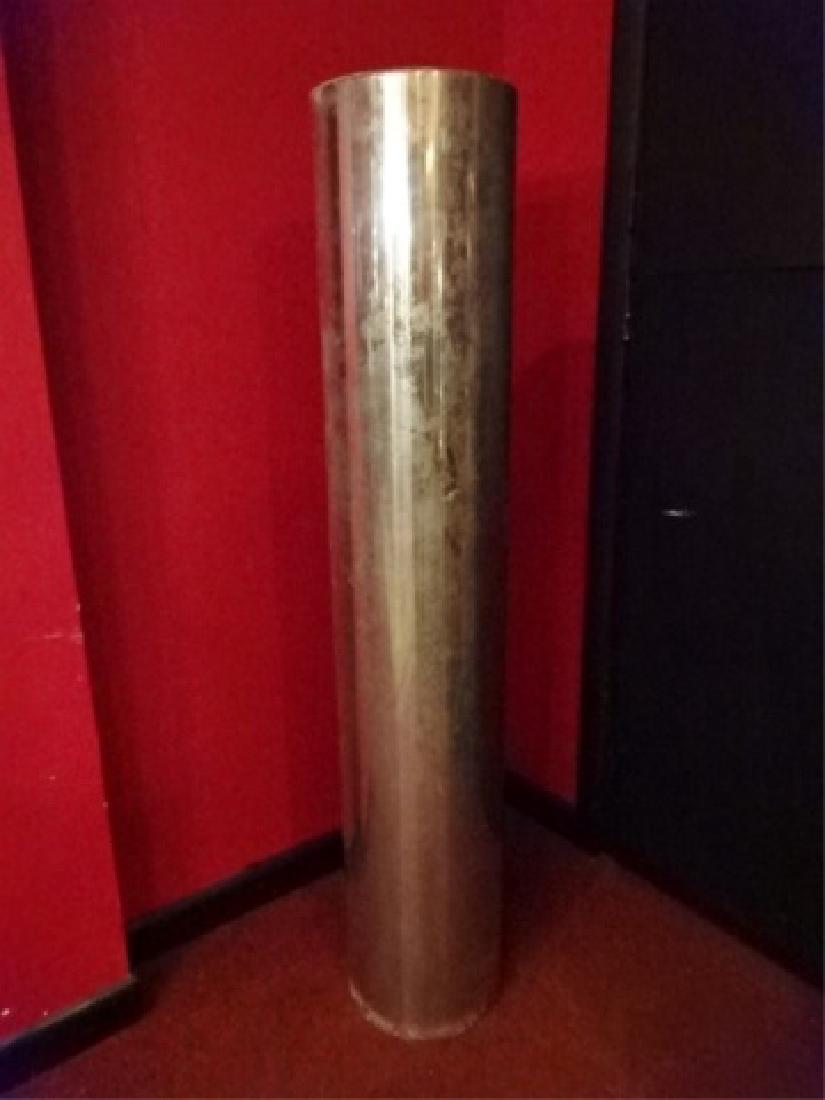 MID CENTURY MODERN CHROME PLANTER, CIRCA 1960's OR (1 of 4)