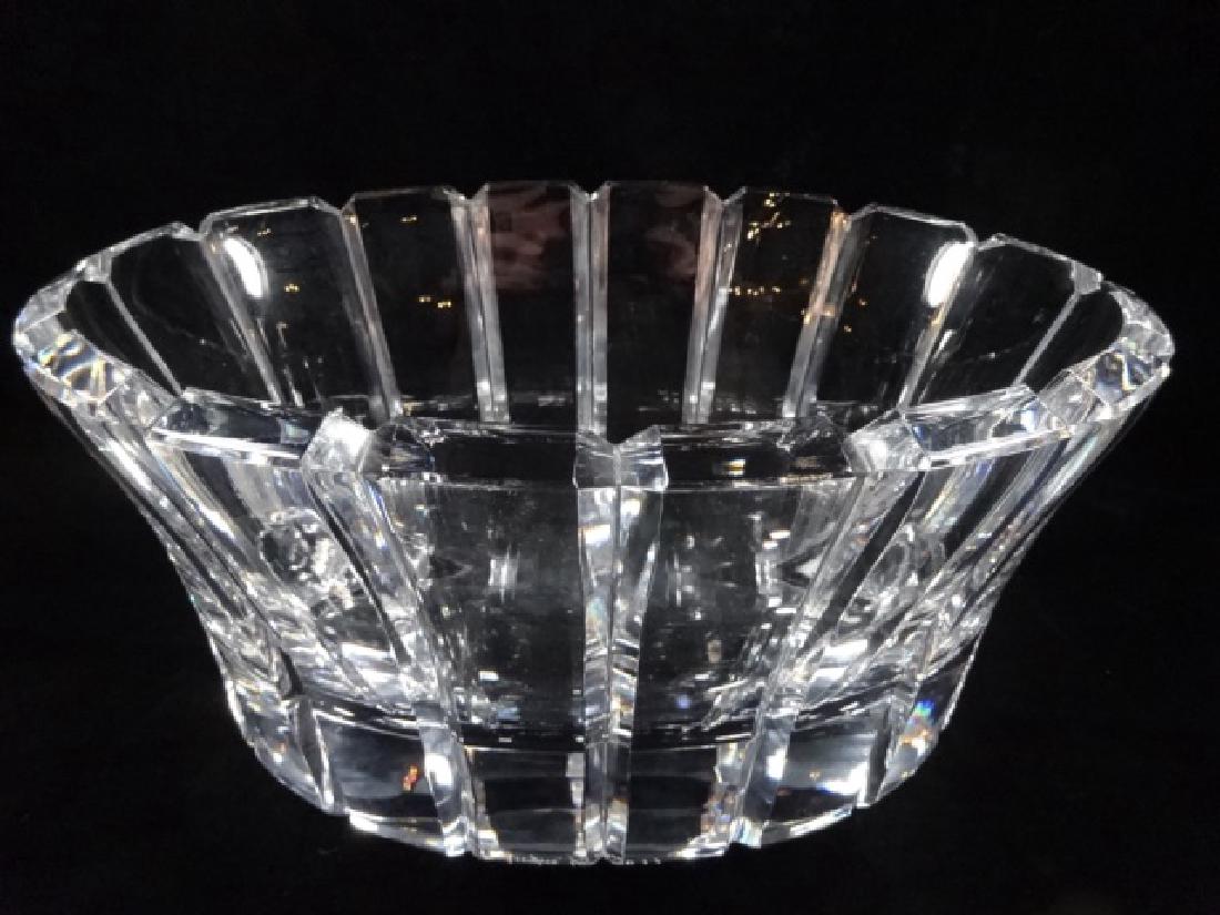 HUGE OVAL ORREFORS CRYSTAL BOWL, SIGNED ORREFORS, VERY (1 of 6)