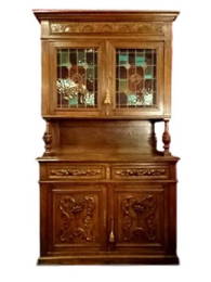 EARLY 19TH C. DUTCH FLEMISH OAK SIDEBOARD, CIRCA 1820s,