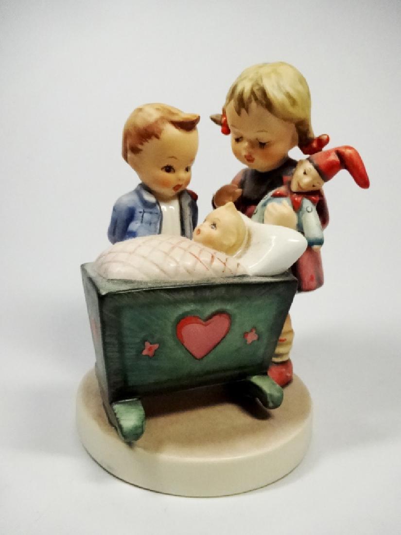 GOEBEL HUMMEL PORCELAIN FIGURINE, "BLESSED EVENT", GIRL (1 of 7)