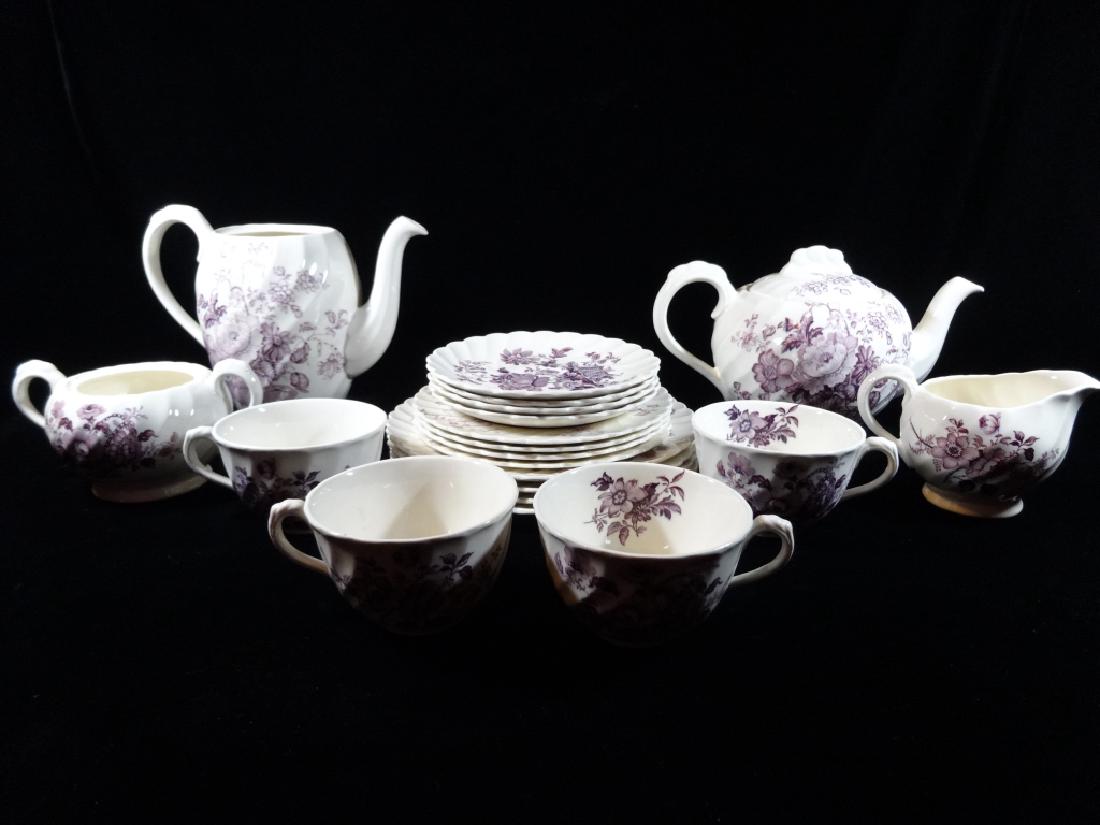 20 PC ROYAL STAFFORDSHIRE CLARICE CLIFF CHINA (1 of 6)
