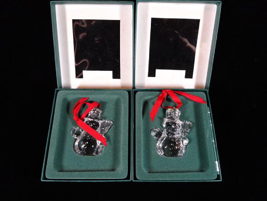 2 WATERFORD GLASS CHRISTMAS TREE ORNAMENT, IN ORIGINAL (1 of 3)