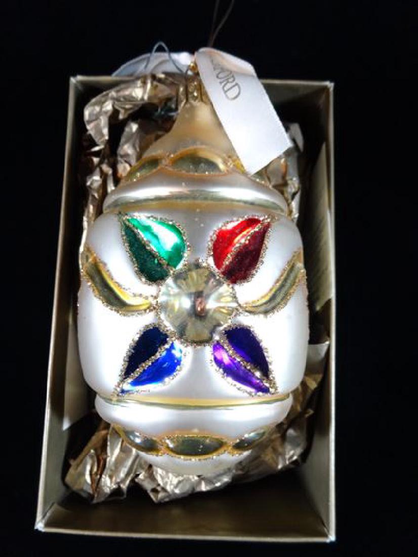 WATERFORD GLASS CHRISTMAS TREE ORNAMENT, IN ORIGINAL (1 of 2)