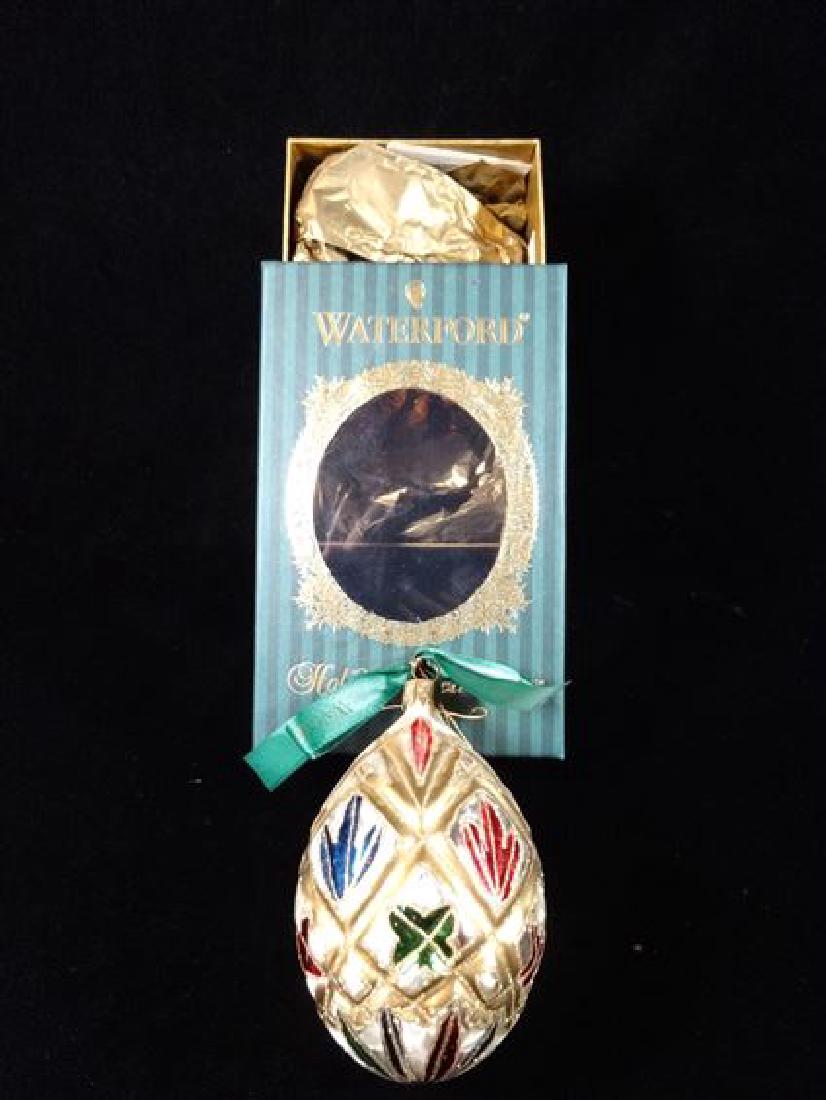 WATERFORD GLASS CHRISTMAS TREE ORNAMENT, IN ORIGINAL (1 of 3)