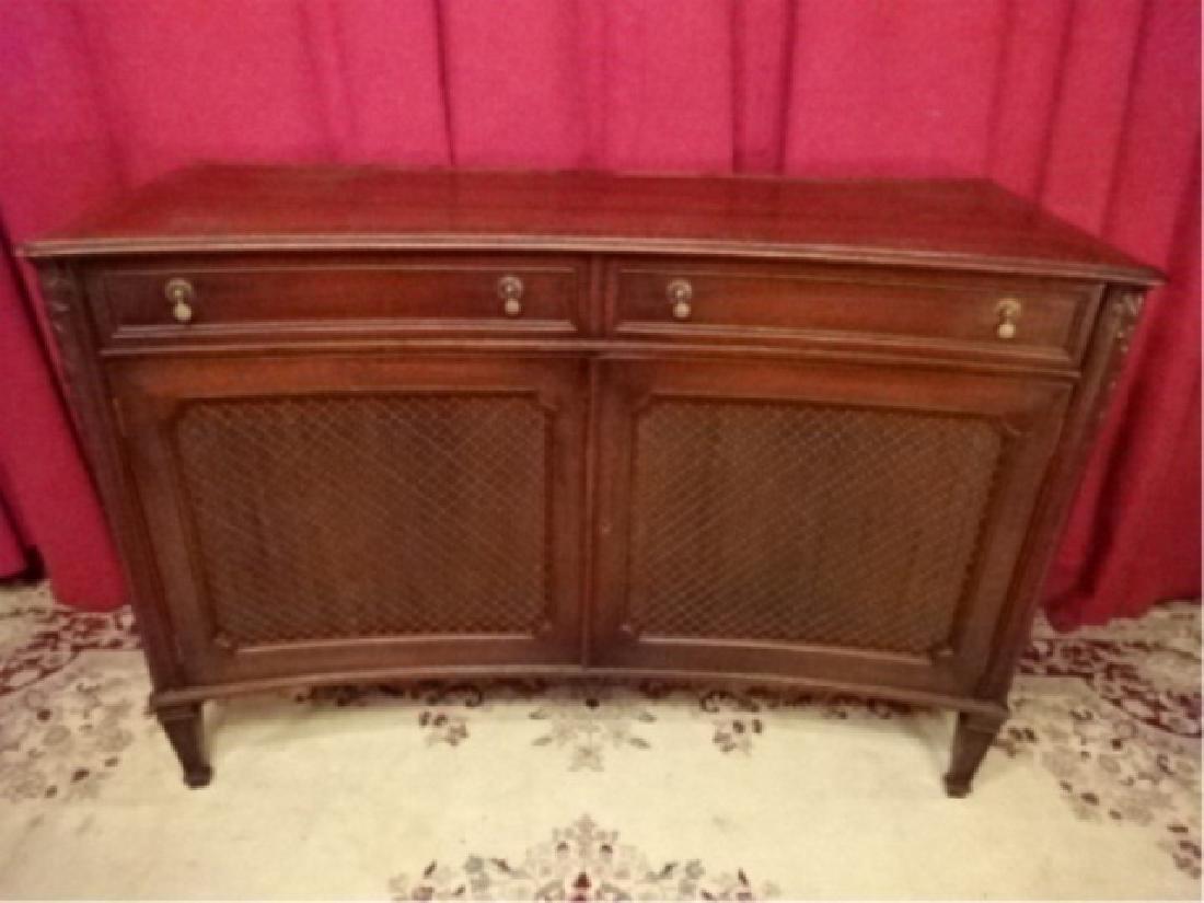 NEOCLASSICAL BUFFET, DARK FINISH, CARVED ACANTHUS (1 of 5)