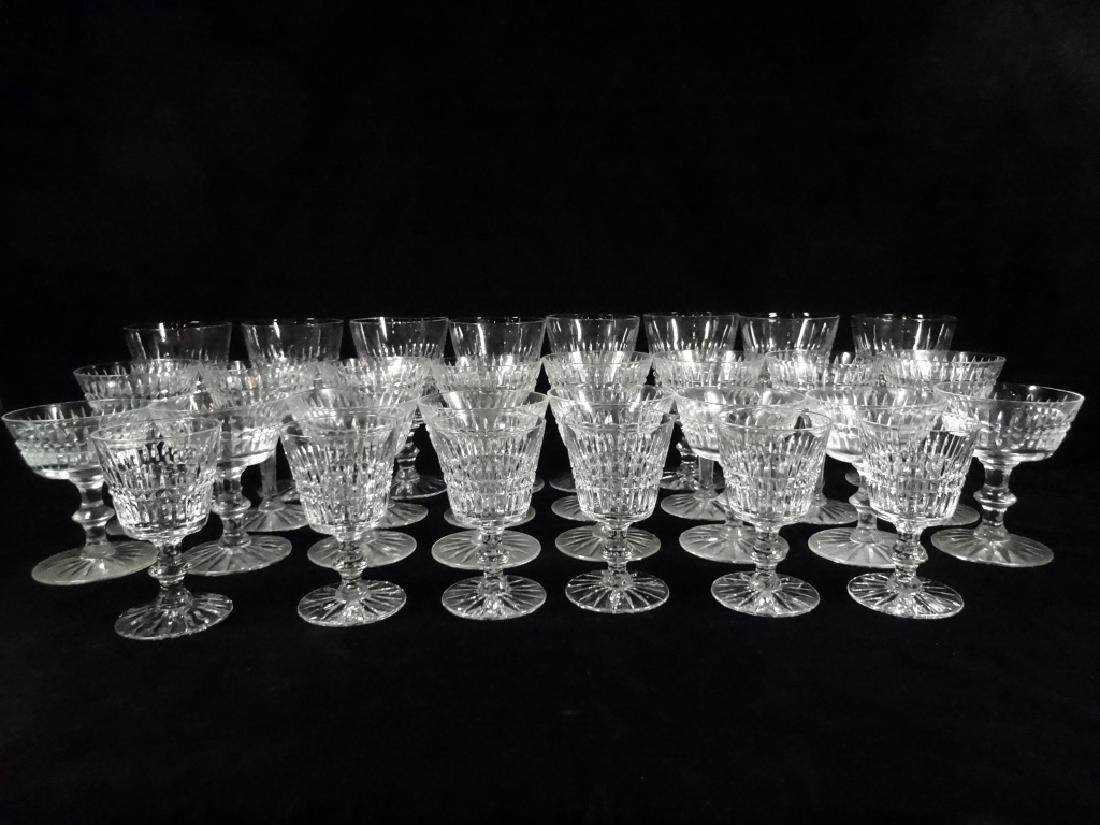 30 PC CRYSTAL STEMWARE, INCLUDES 8 GLASSES APPROX 6"H, (1 of 12)