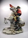 CAPODIMONTE PORCELAIN SCULPTURE, NAPOLEON ON HORSEBACK,