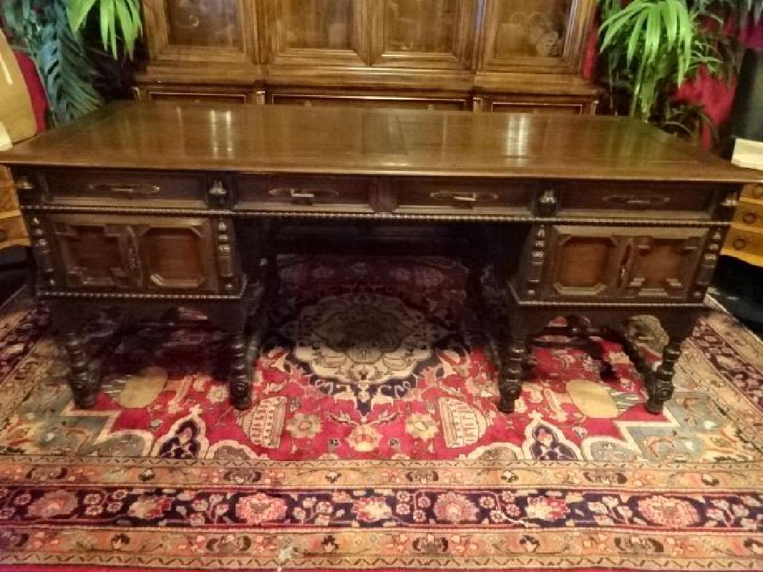 KITTINGER GOTHIC REVIVAL DESK, EARLY 20TH C., 6 (1 of 10)