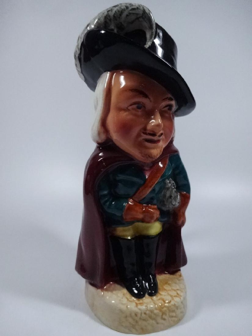 VINTAGE BURLINGTON WARE POTTERY TOBY JUG, CAVALIER, (1 of 6)