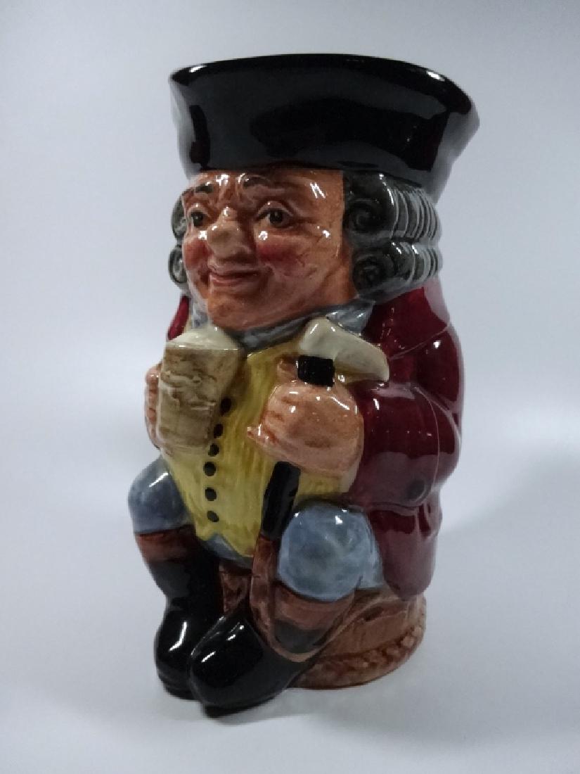 VINTAGE ROYAL DOULTON POTTERY TOBY JUG, JOLLY TOBY, (1 of 7)