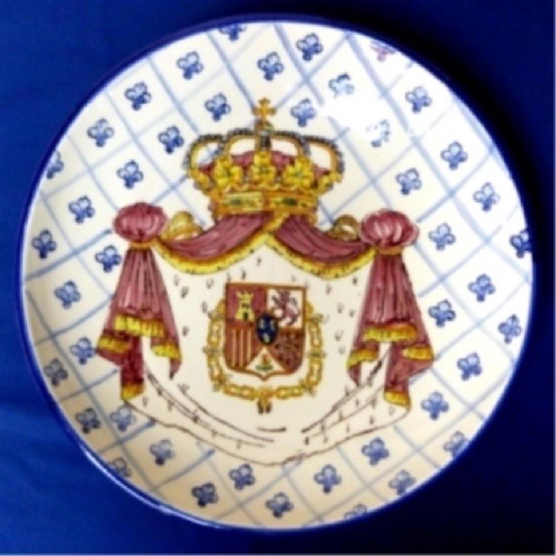 HUGE VINTAGE (CIRCA 1930) HAND PAINTED SPANISH CERAMIC (1 of 1)