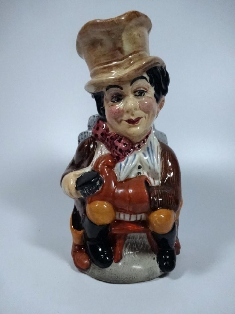 VINTAGE BURLEIGH WARE POTTERY TOBY JUG, SAM WELLER, (1 of 7)