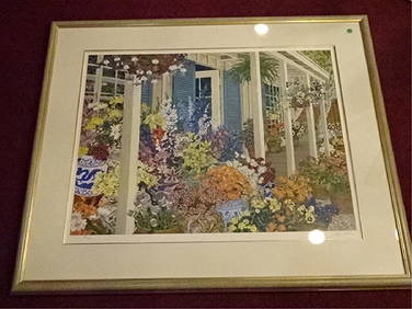 LARGE JOHN POWELL SERIGRAPH, LIMITED EDITION, TITLED (1 of 8)