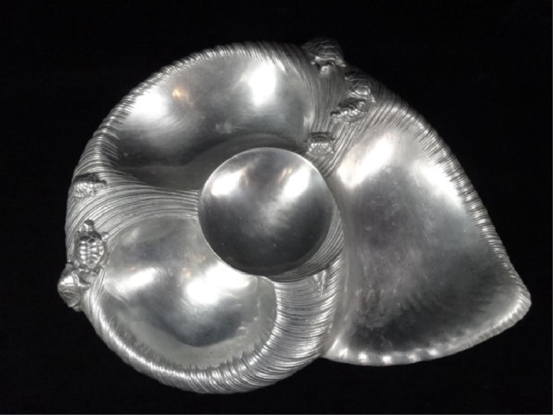 VINTAGE ARTHUR COURT SHELL FORM CRUDITE CHIP & DIP (1 of 7)