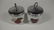 2 PC ROYAL WORCESTER EVESHAM EGG CODDLERS, APPROX 3.5", - 2