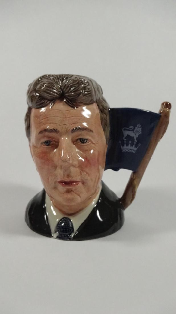 SMALL ROYAL DOULTON TOBY JUG, MICHAEL DOULTON, SIGNED (1 of 6)