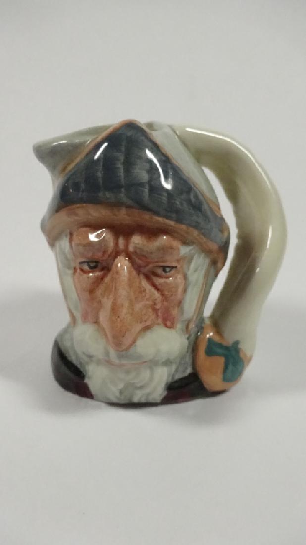 MINIATURE ROYAL DOULTON TOBY JUG, DON QUIXOTE, D 6511, (1 of 6)