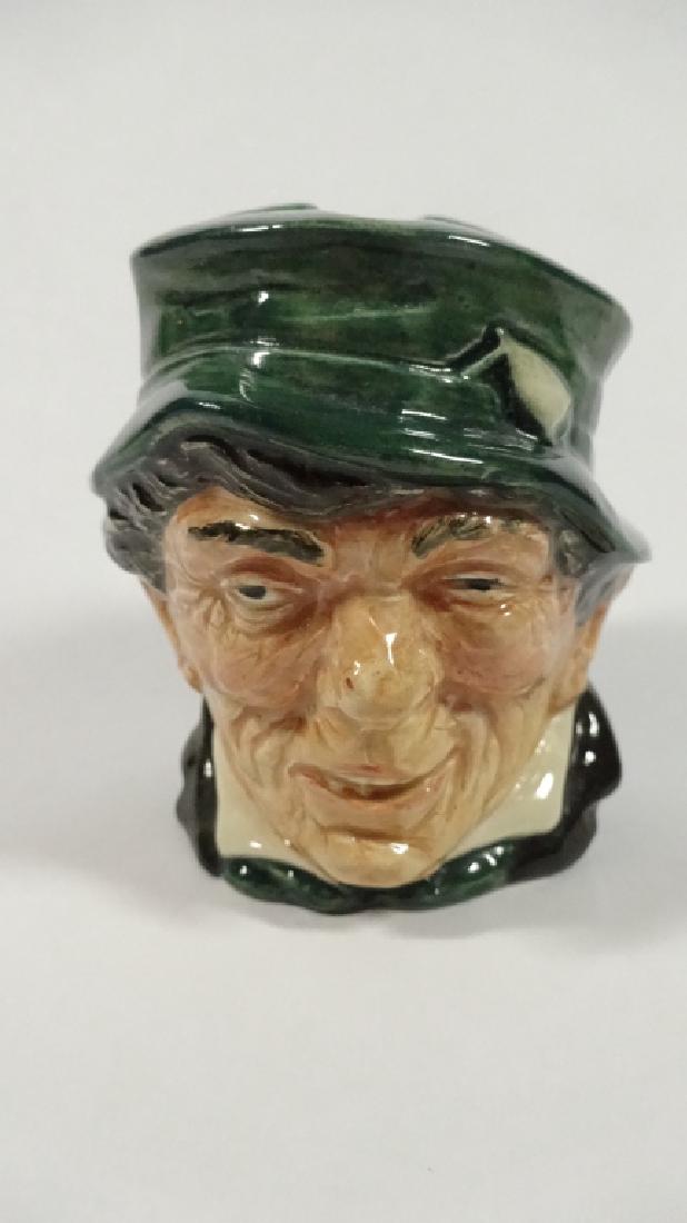 SMALL ROYAL DOULTON TOBY JUG, PADDY ASH POT, CHIP TO (1 of 8)
