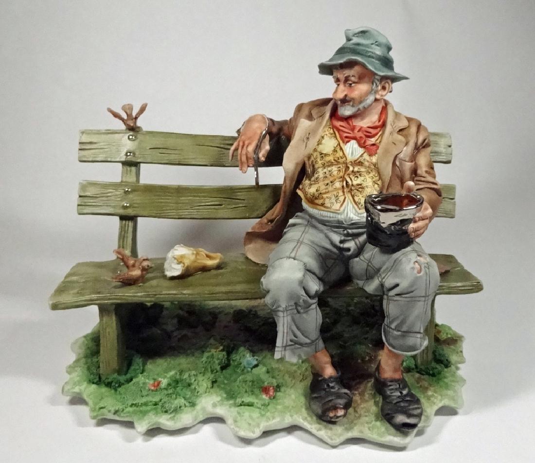 Capodimonte Porcelain Figure Capodimonte Porcelain Figure