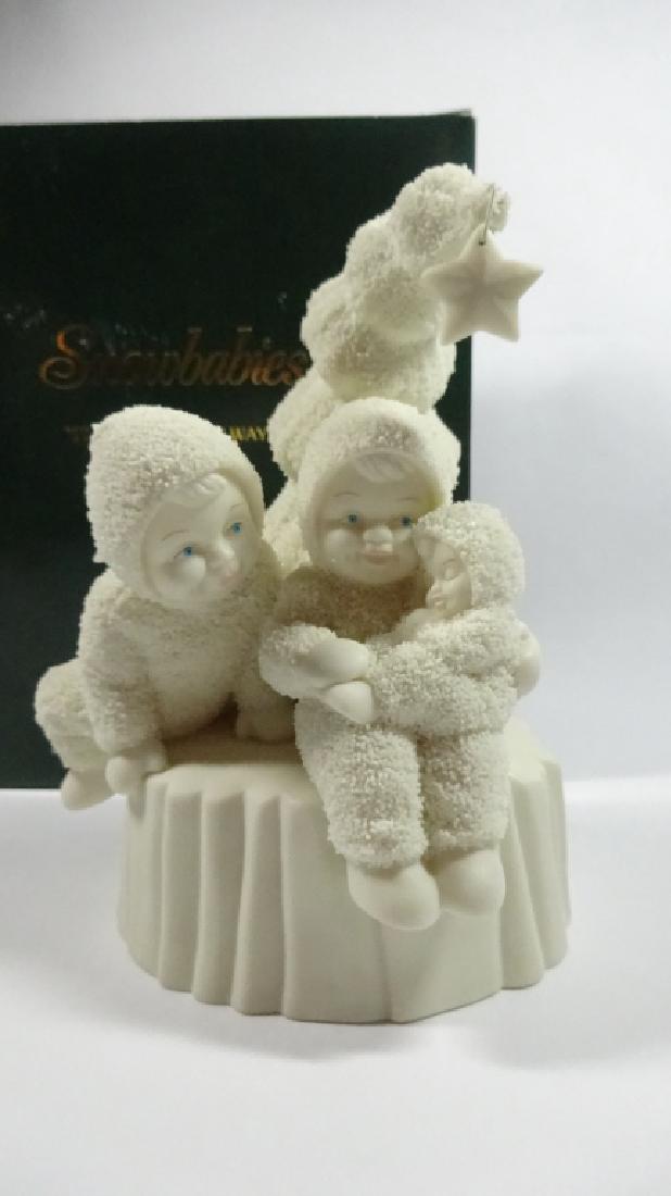 SNOWBABIES BISQUE PORCELAIN FIGURINE, "I'LL LOVE YOU (1 of 6)