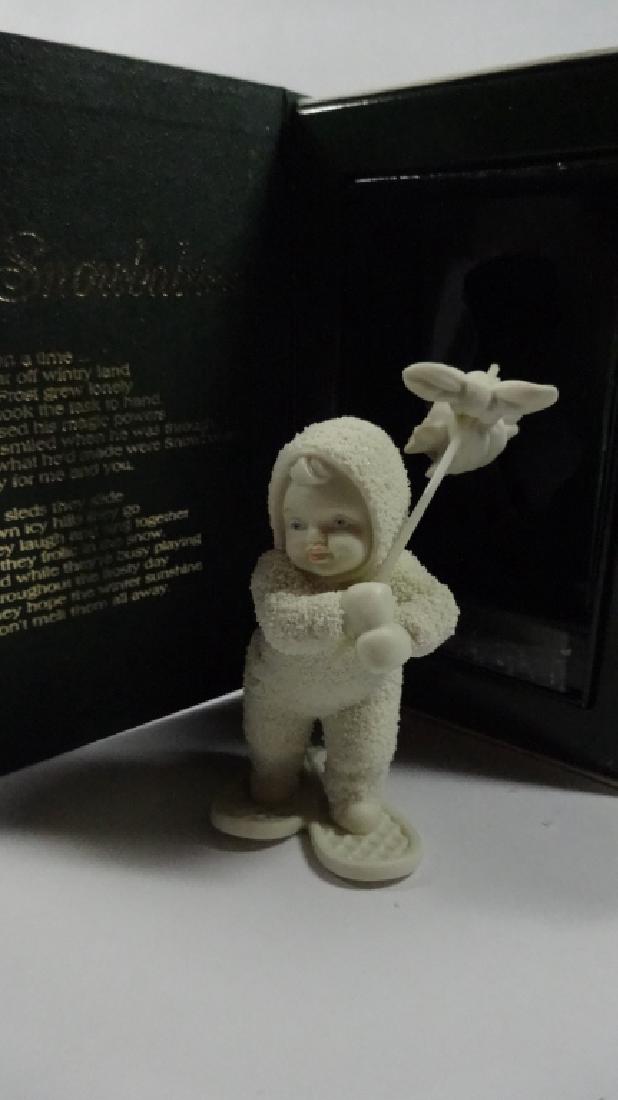 SNOWBABIES BISQUE PORCELAIN FIGURINE, "THERE'S NO PLACE (1 of 4)