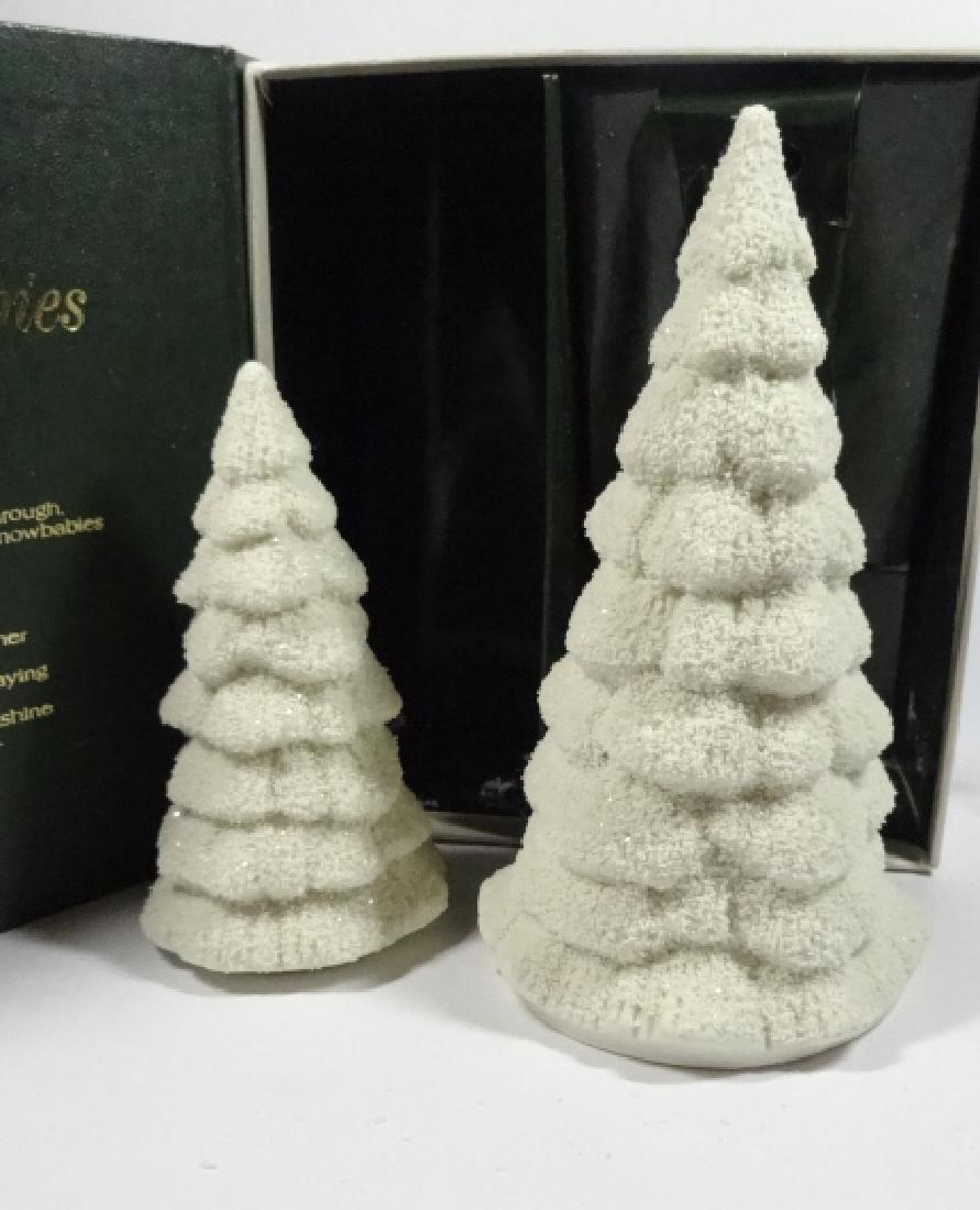 2 PC SNOWBABIES BISQUE PORCELAIN FIGURINE SET, "FROSTY (1 of 4)