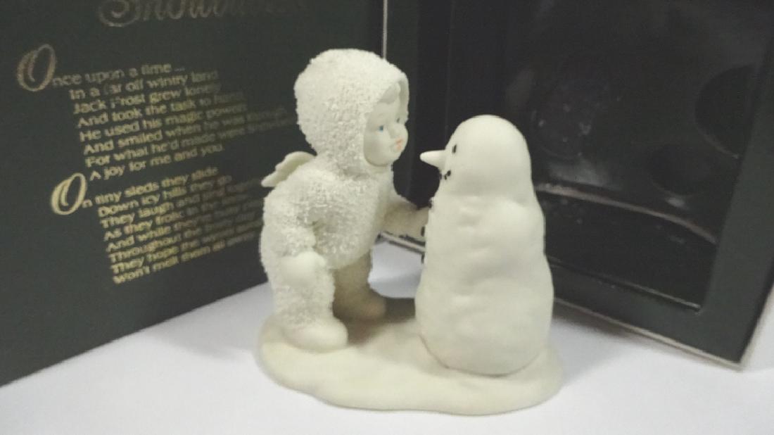 SNOWBABIES BISQUE PORCELAIN FIGURINE, "WHY DON'T YOU (1 of 7)