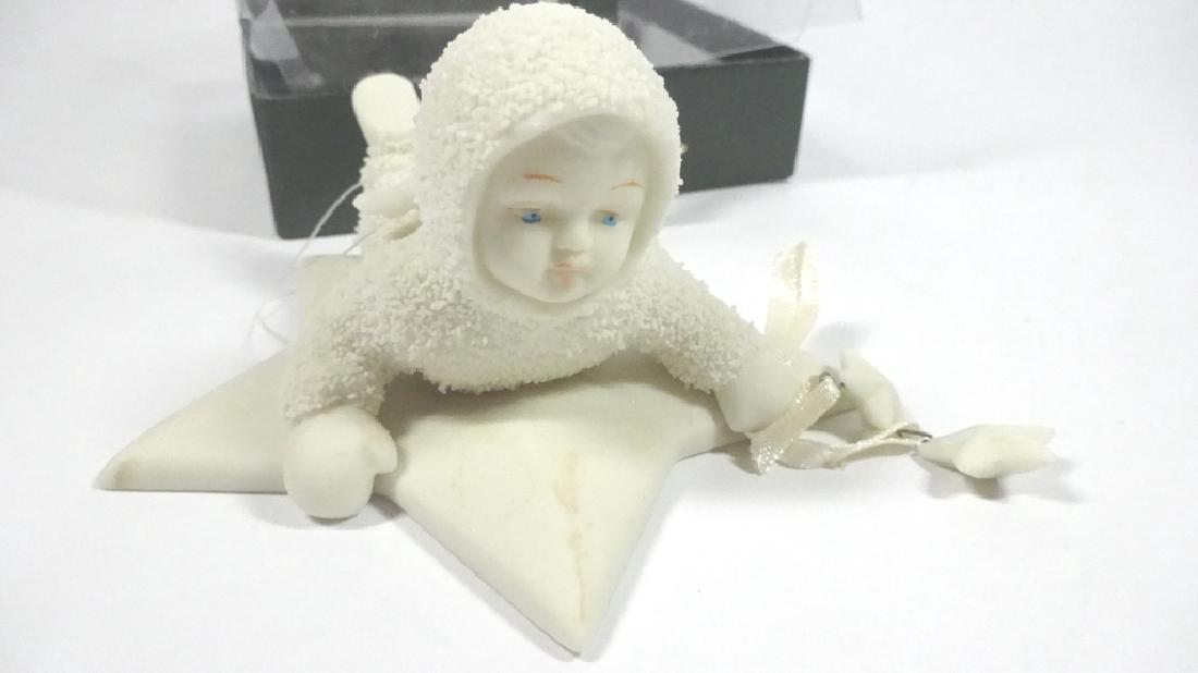 SNOWBABIES BISQUE PORCELAIN FIGURINE, "GATHERING STARS (1 of 9)
