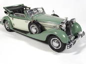 1936 HORCH 853 CONVERTIBLE, 1:24 DIECAST CAR BY CMC,