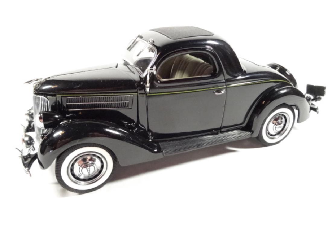 1936 FORD DELUXE COUPE, 1:24 DIECAST CAR FROM A LIMITED (1 of 7)
