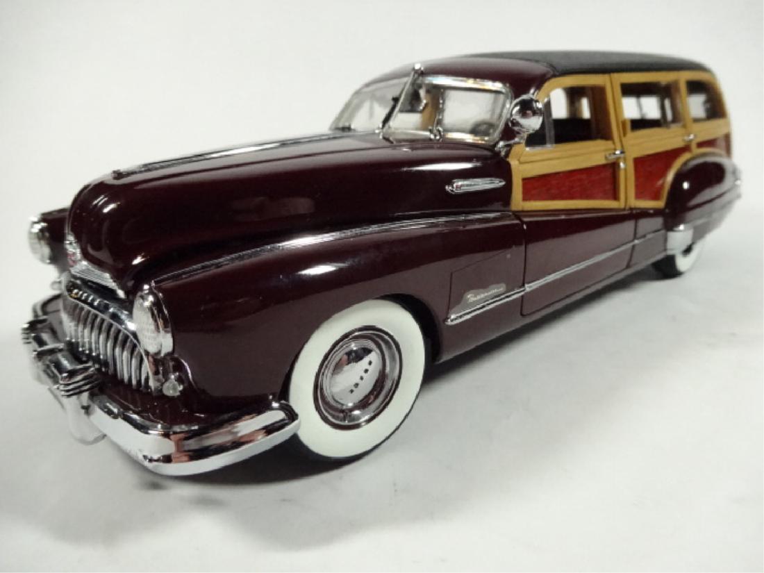 1947 BUICK ROADMASTER ESTATE WAGON, 1:24 DIECAST CAR FR (1 of 6)