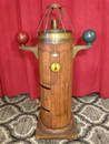 NEGUS NEW YORK SHIP'S BINNACLE AND COMPASS, GOOD