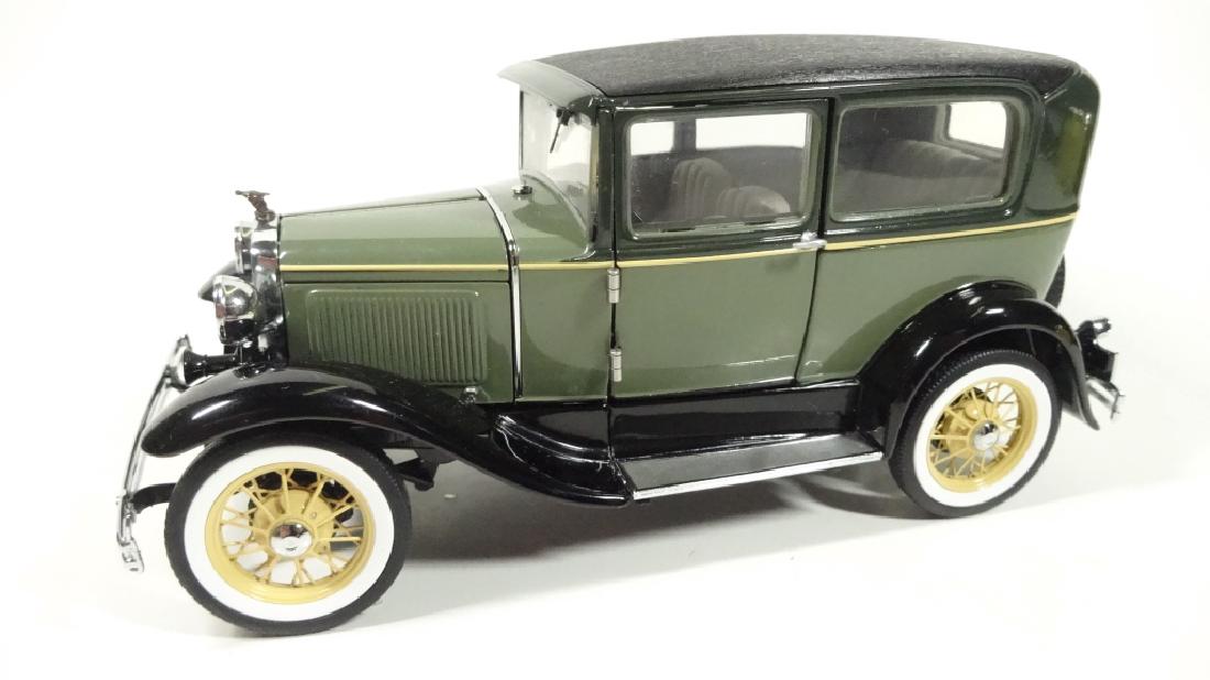 1931 FORD MODEL A, 1:24 DIECAST CAR BY DANBURY MINT, (1 of 6)