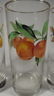 9 PC ROYAL WORCESTER EVESHAM WATER GOBLETS, GOLD TRIM, - 11