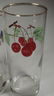 9 PC ROYAL WORCESTER EVESHAM WATER GOBLETS, GOLD TRIM, - 3