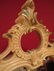 54: ITALIAN ROCOCO FOYER TABLE AND MIRROR, CARVED WOOD - 7