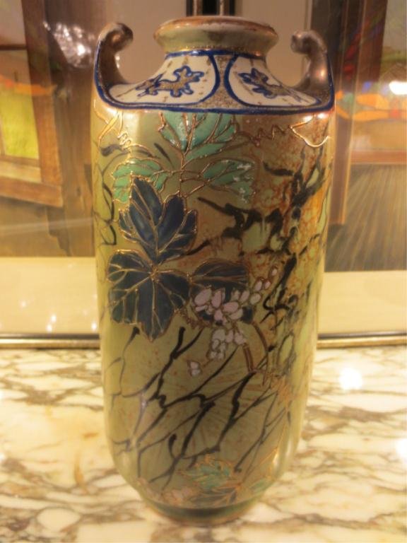 VINTAGE ROYAL NISHIKI NIPPON VASE, APPROX 12.25" H: VINTAGE ROYAL NISHIKI NIPPON VASE, APPROX 12.25" HIGH