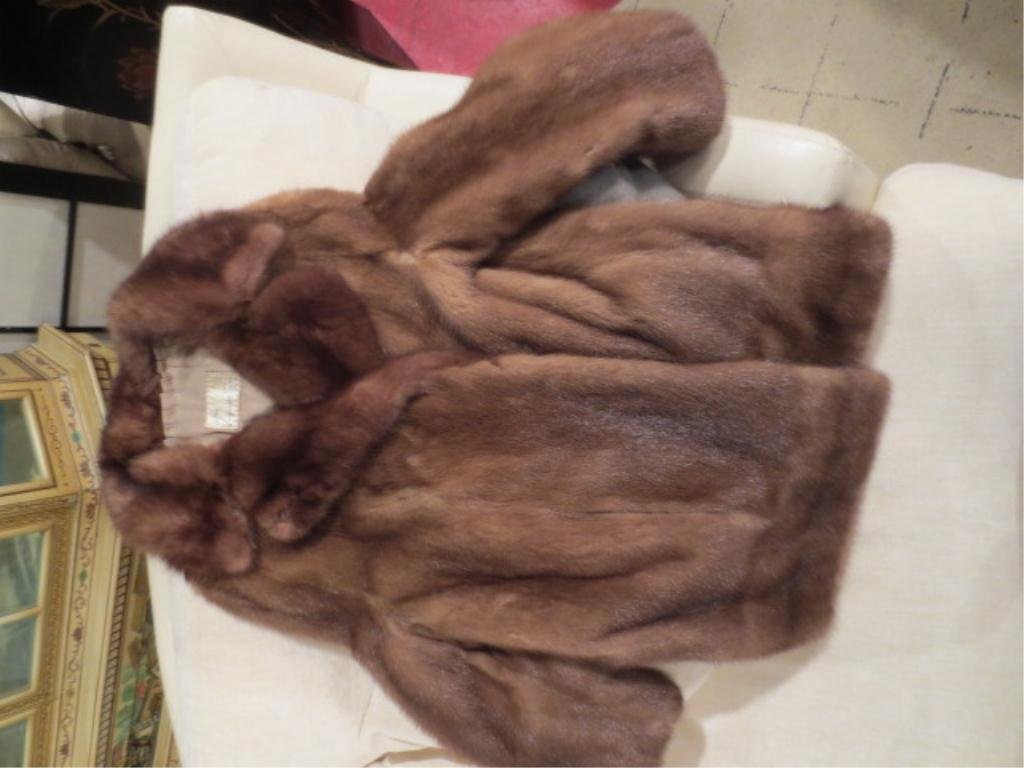 FUR JACKET BY I.J. FOX IMPERIAL SALON, BOSTON, APPR: FUR JACKET BY I.J. FOX IMPERIAL SALON, BOSTON, APPROX SIDE MEDIUM