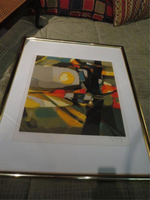 MARCEL MOULY LIMITED EDITION, #111 OF 275, PENCIL NUMBE: MARCEL MOULY LIMITED EDITION, #111 OF 275, PENCIL NUMBERED & SIGNED, APPROX 31" X 25" FRAMED