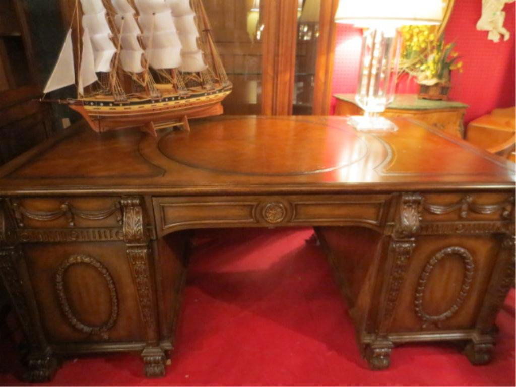 HOOKER FURNITURE PARTNER DESK, SEVEN SEAS COLLECTION, E Apr 30, 2013